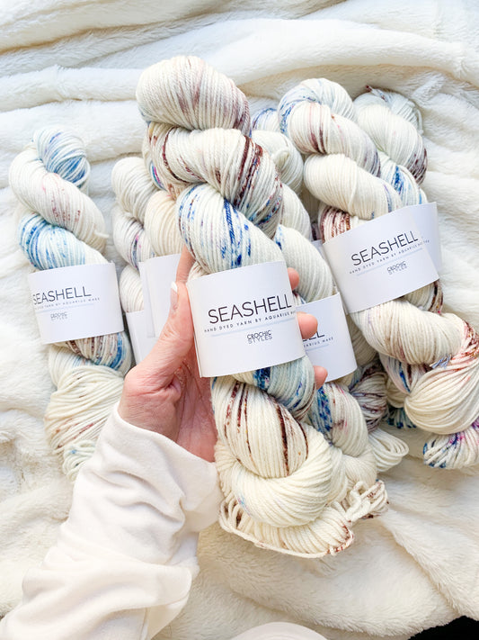 SEASHELL | Hand Dyed Yarn | Clearance Sale