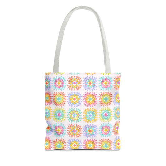 Granny Square in Summer Lovin’ | Tote Bag | Crochet | Yarn | Knit | Craft