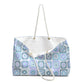 Granny Square in Blueberry Milk | Weekender Bag | Crochet | Knit | Yarn | Craft