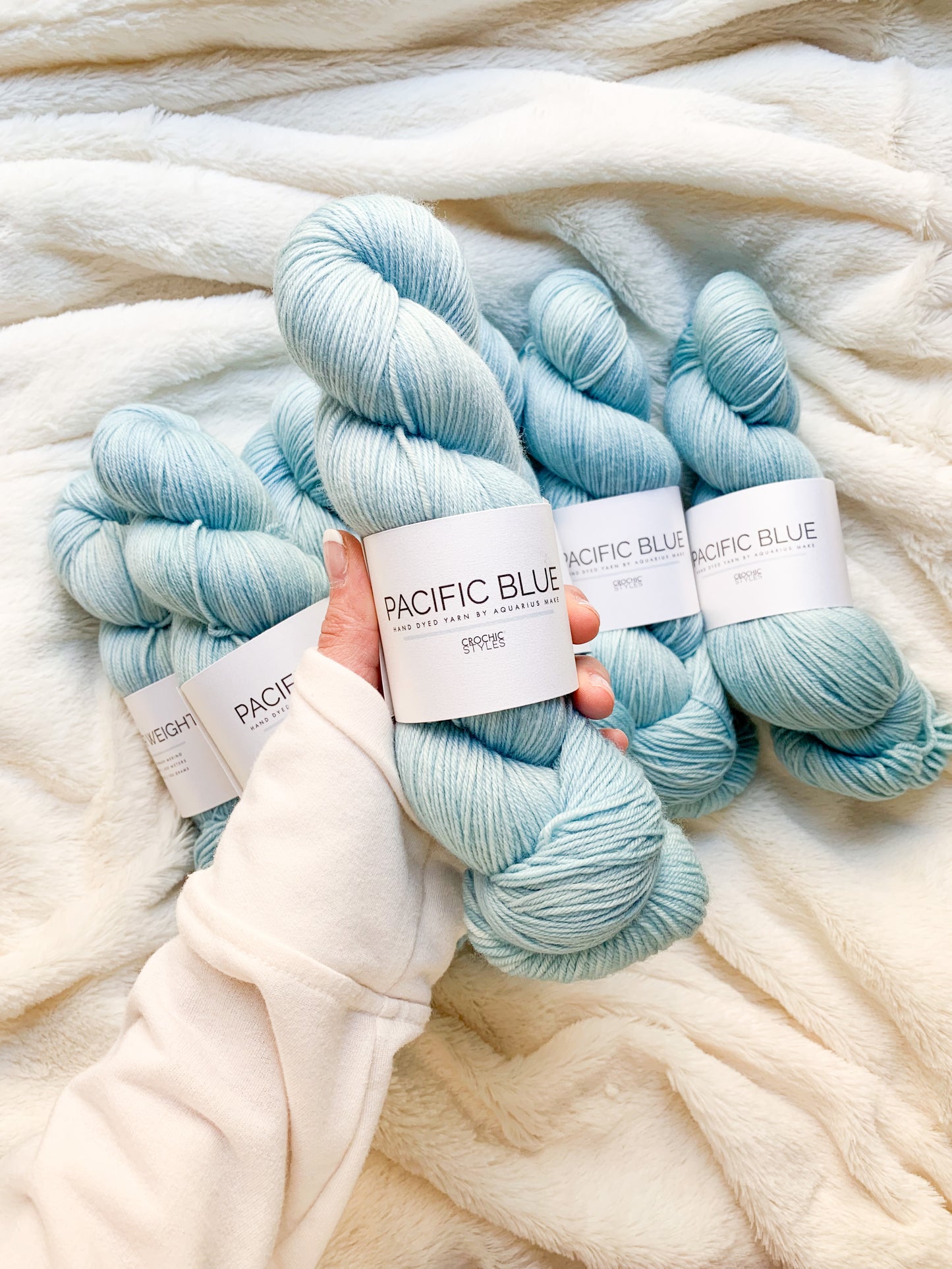 PACIFIC BLUE | Hand Dyed Yarn