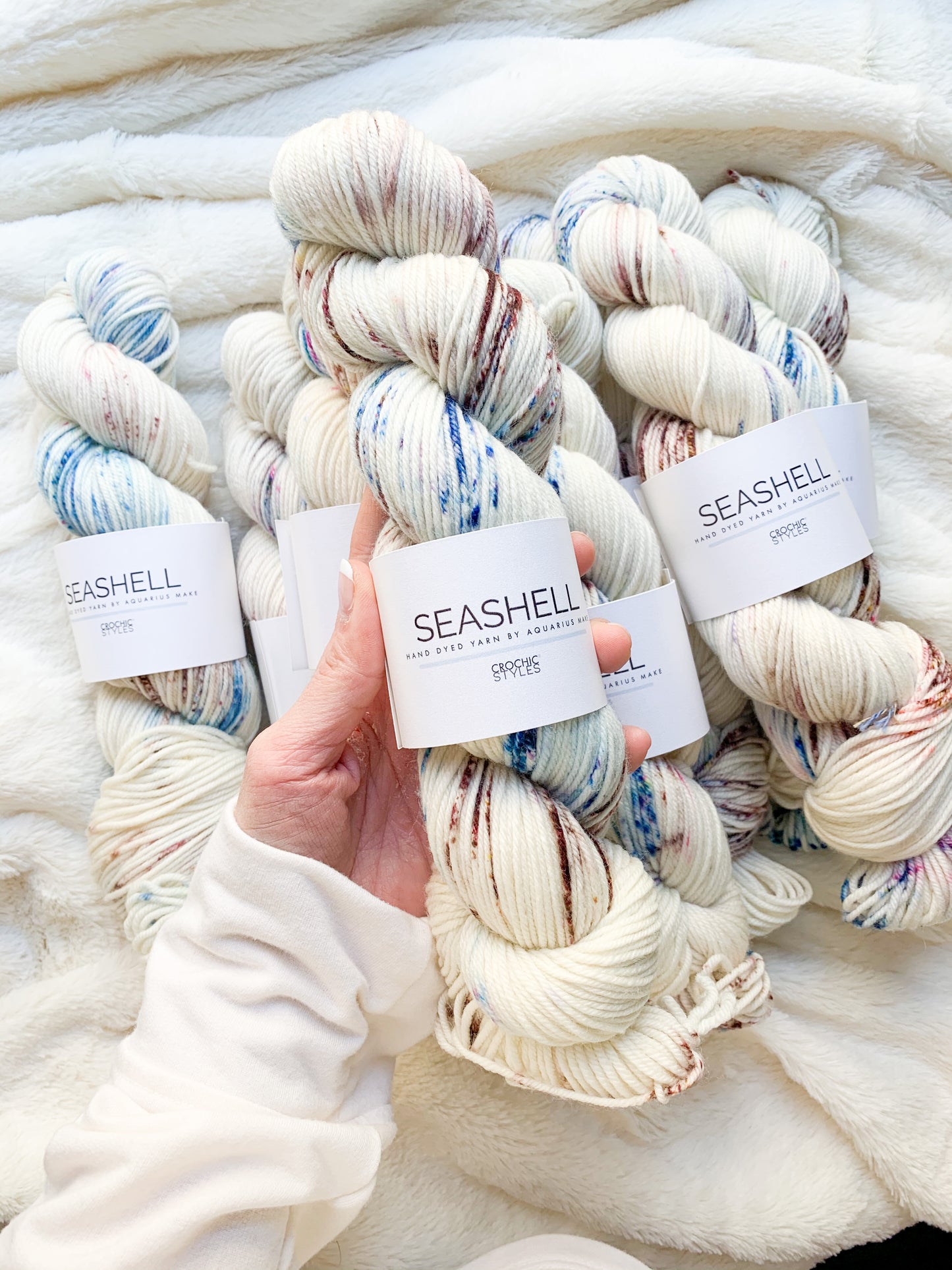 SEASHELL | Hand Dyed Yarn